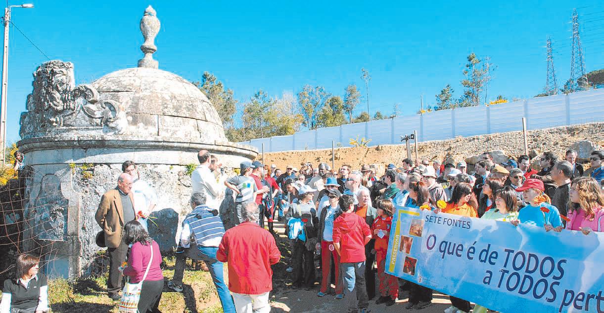 Petição pela salvaguarda do complexo das Sete Fontes, em Braga