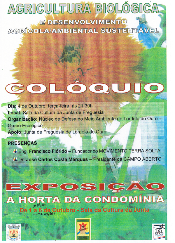 Colóquio Agricultura Biológica