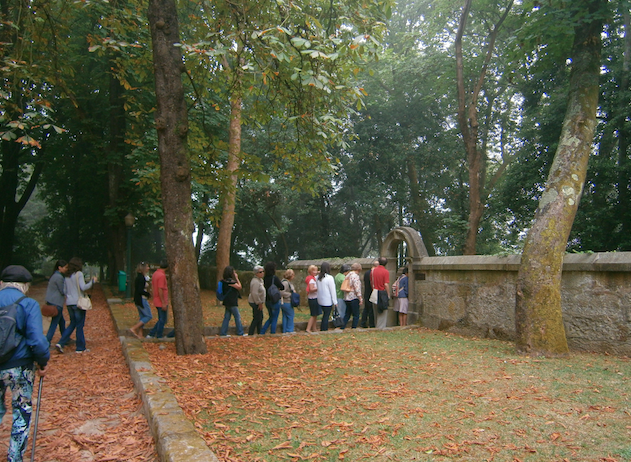 Numa visita da Campo Aberto aos Caminhos do Romântico no Porto, julho 2014