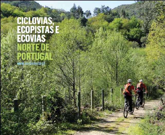 CICLOVIAS, ECOPISTAS e ECOVIAS NORTE DE PORTUGAL