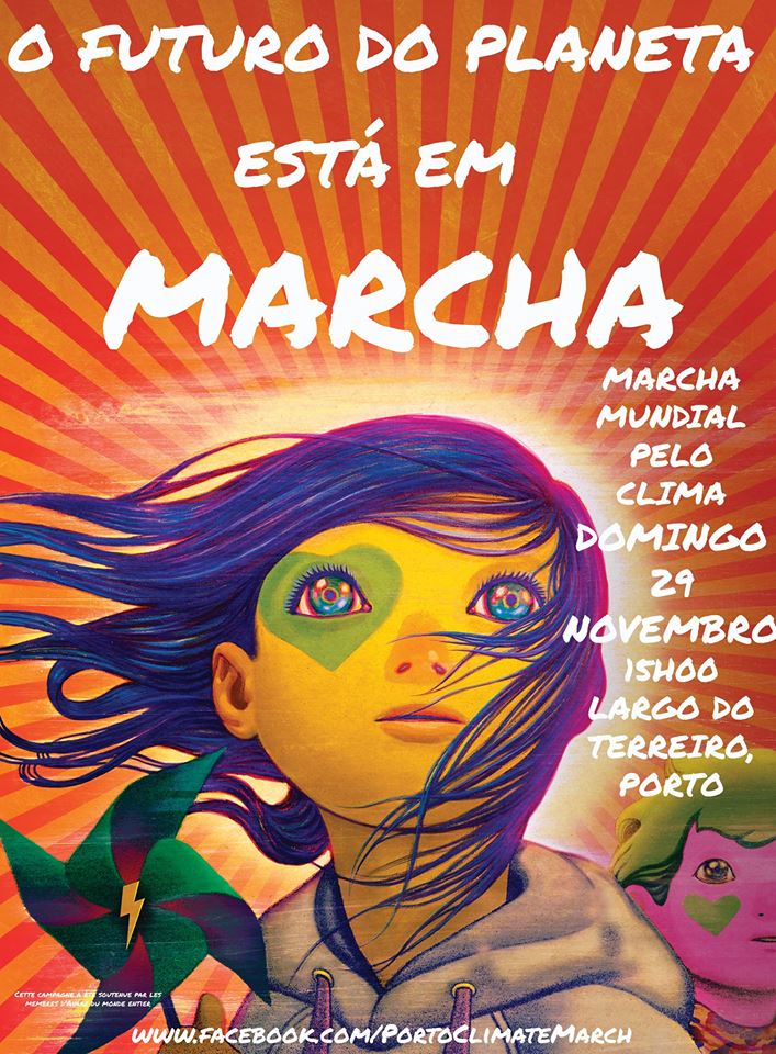 Marcha pelo Clima no Porto – 29 novembro 2015