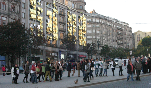 Marcha pelo Clima no Porto 29 dezembro 2015 - Foto Cláudio Anes