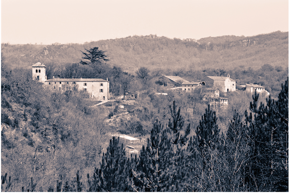 La Borie Noble, sede da comunidade da Arca fundada por Lanza del Vasto