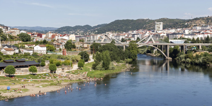 O Minho em Ourense, Galiza.