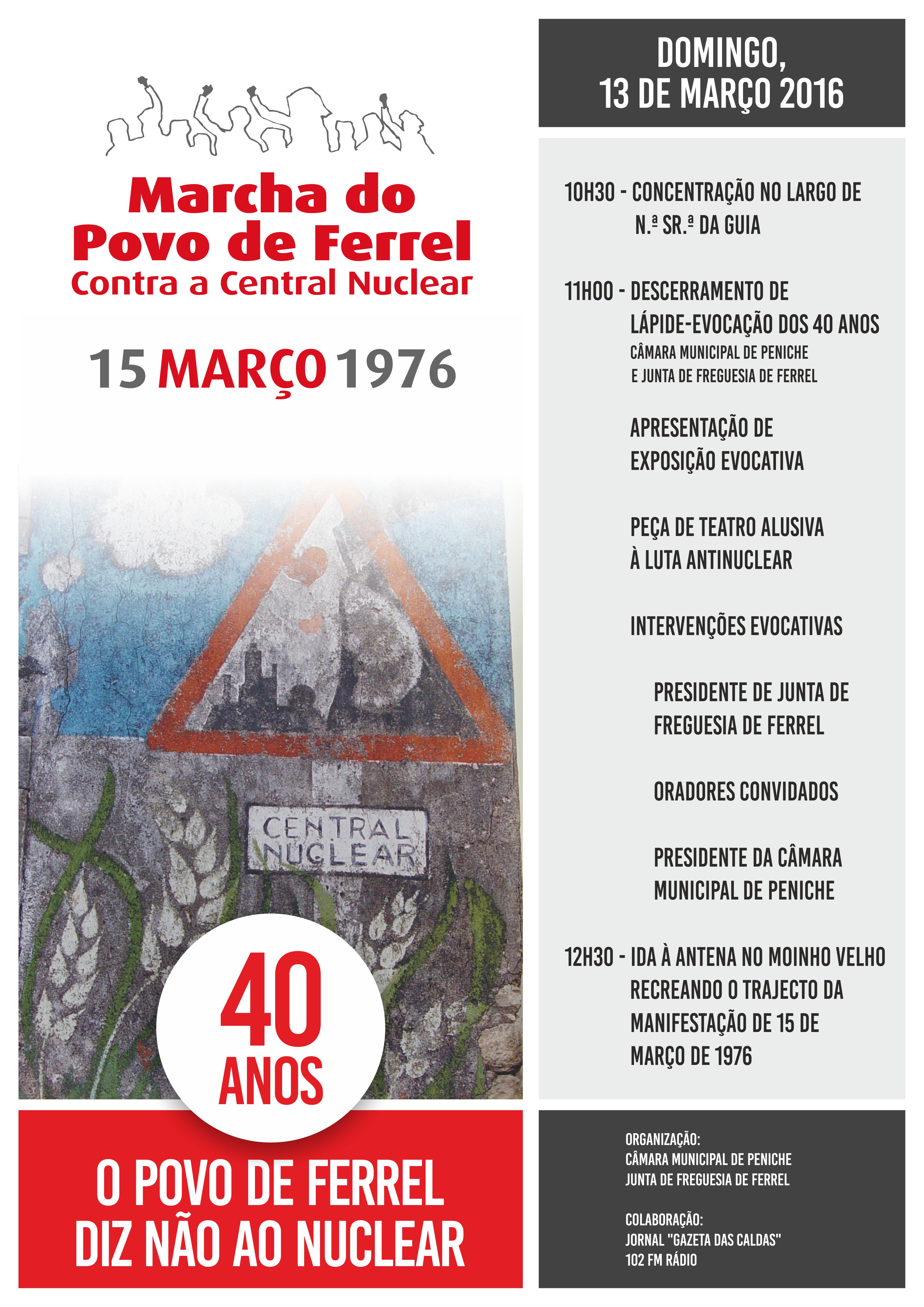 cartaz programa 40 anos ferrel