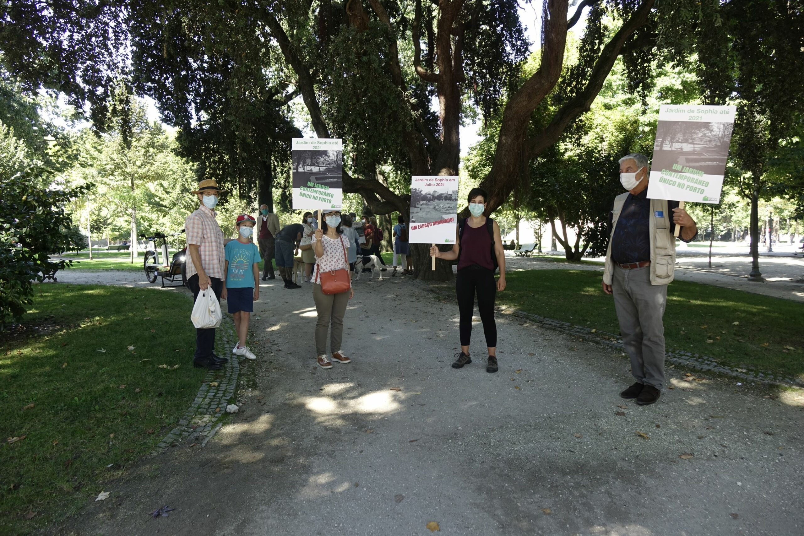 Manhã de Sol Sábado 18 setembro: em defesa dos jardins que existem e de novos jardins