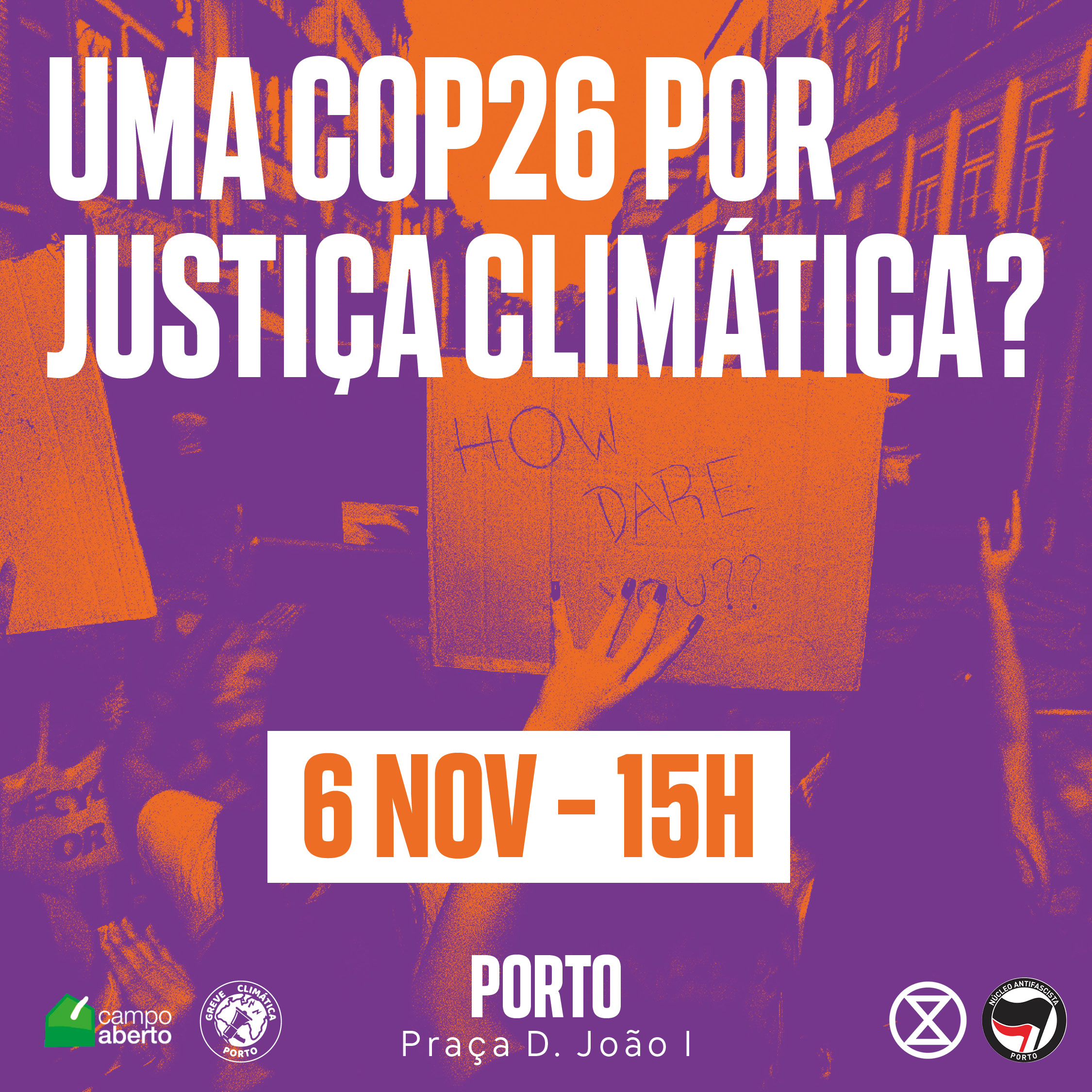 Dia da Justiça Climática: comparece sábado 6 de novembro 15:00