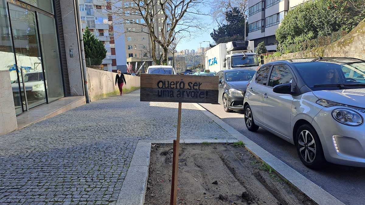 «Quero ser uma árvore» – Ação para a plantação de árvores no Porto